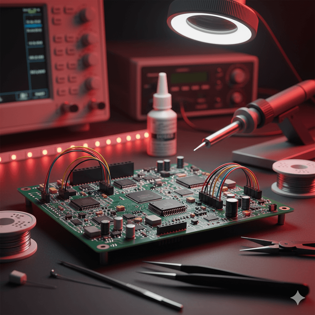 Embedded circuit board and firmware development hardware